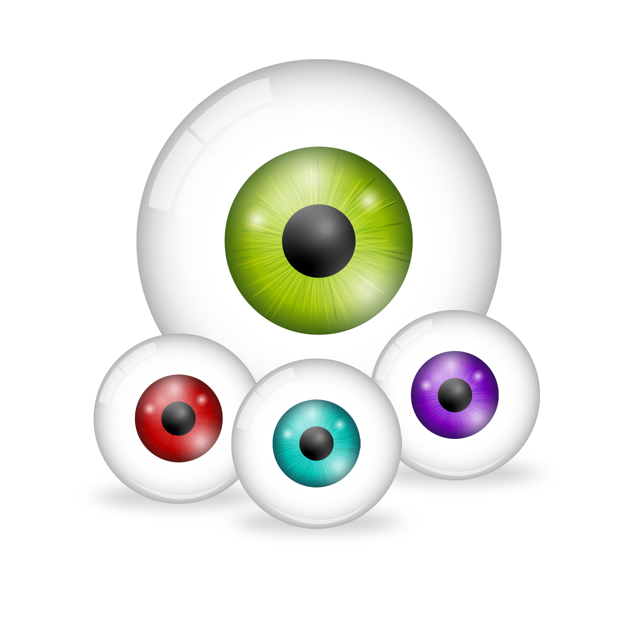 عدسات ملونة