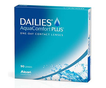 ديليز أكوا كمفورت - عبوة من 90 عدسة