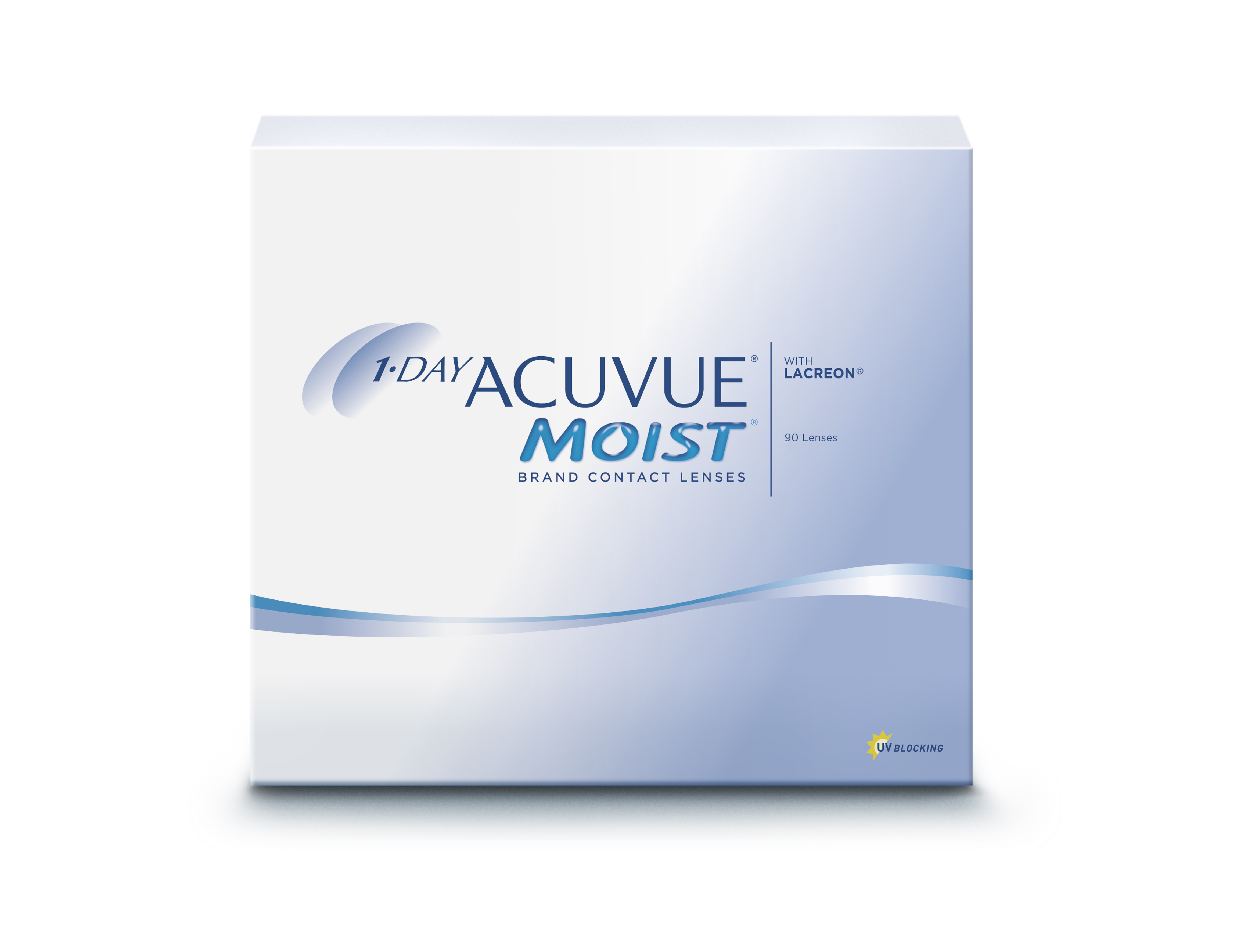 1 داي أكيوفيو مويست - عبوة من 90 عدسة